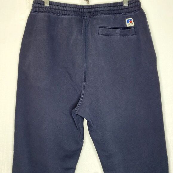 Boss Hugo Boss x Russell Blue Sweatpants Relaxed Fit Size Large - Picture 9 of 11